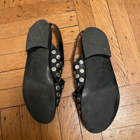 MCQ Alexander McQueen Sundance Studded Sandal Black Womens - Picture 6 of 6